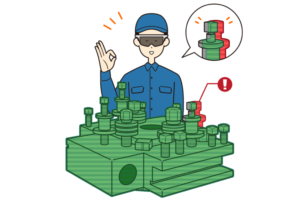 さまざまな方法で認識をするイラスト