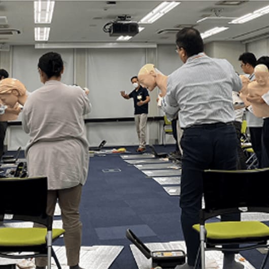 救急救命講習の写真
