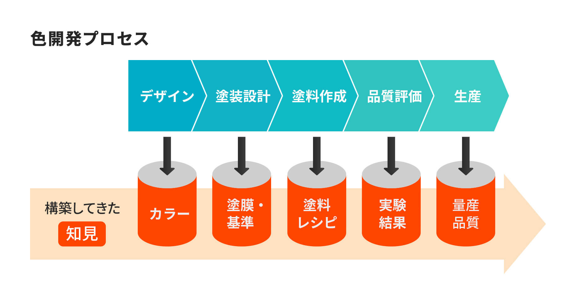 色開発プロセス